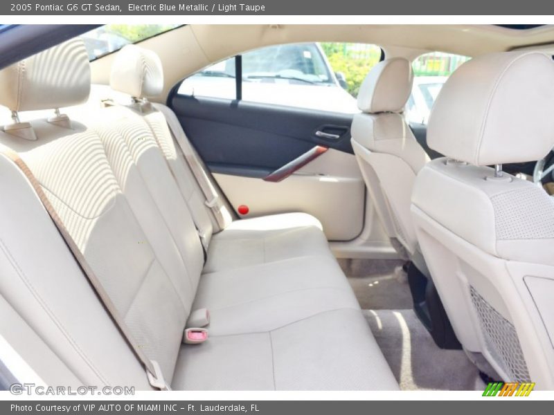 Electric Blue Metallic / Light Taupe 2005 Pontiac G6 GT Sedan