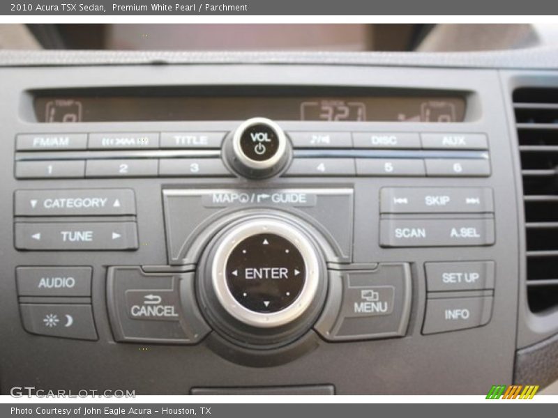 Premium White Pearl / Parchment 2010 Acura TSX Sedan