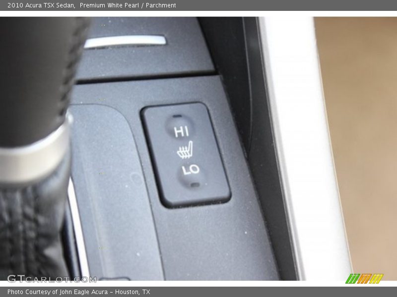 Premium White Pearl / Parchment 2010 Acura TSX Sedan