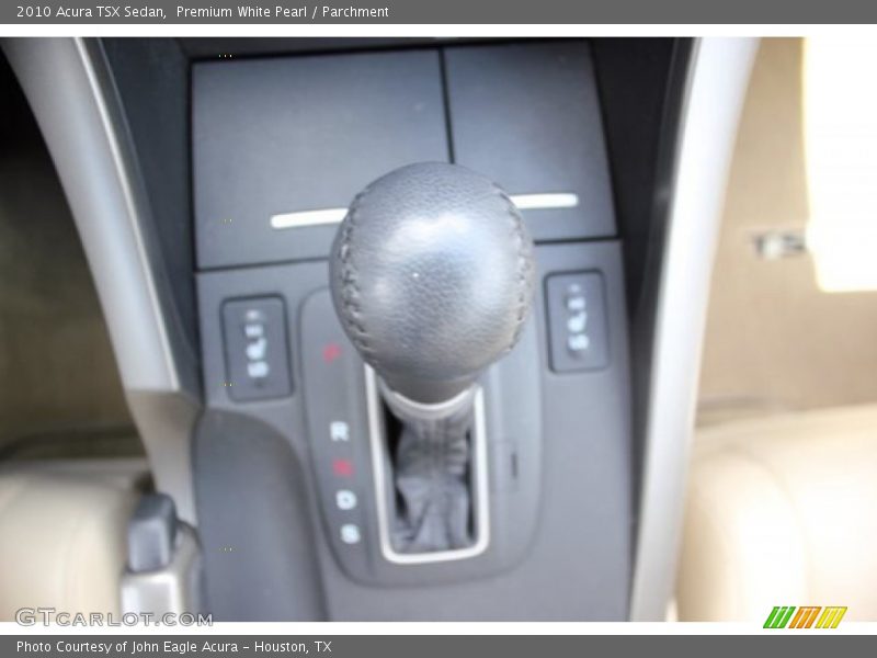 Premium White Pearl / Parchment 2010 Acura TSX Sedan