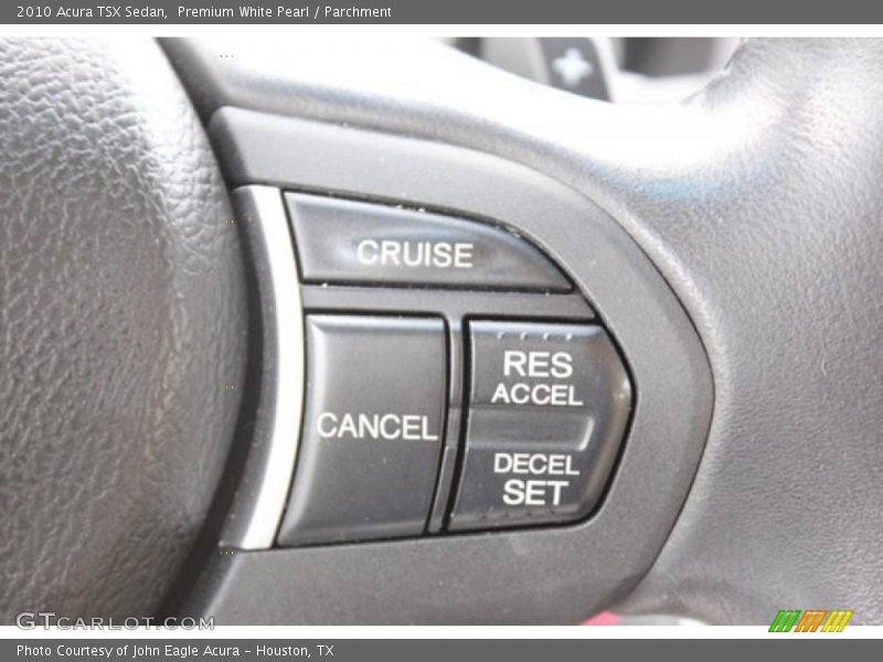 Premium White Pearl / Parchment 2010 Acura TSX Sedan