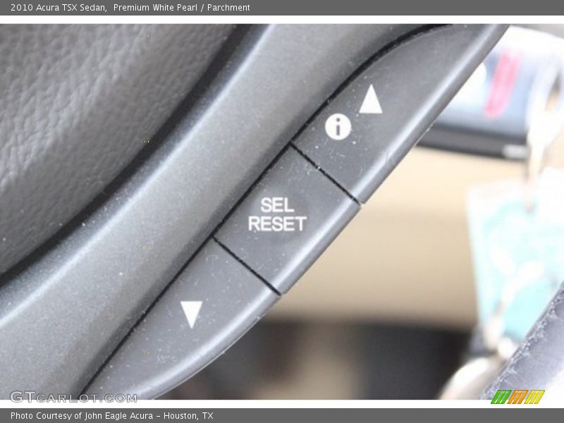 Premium White Pearl / Parchment 2010 Acura TSX Sedan