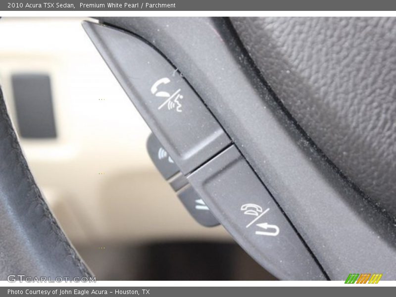 Premium White Pearl / Parchment 2010 Acura TSX Sedan