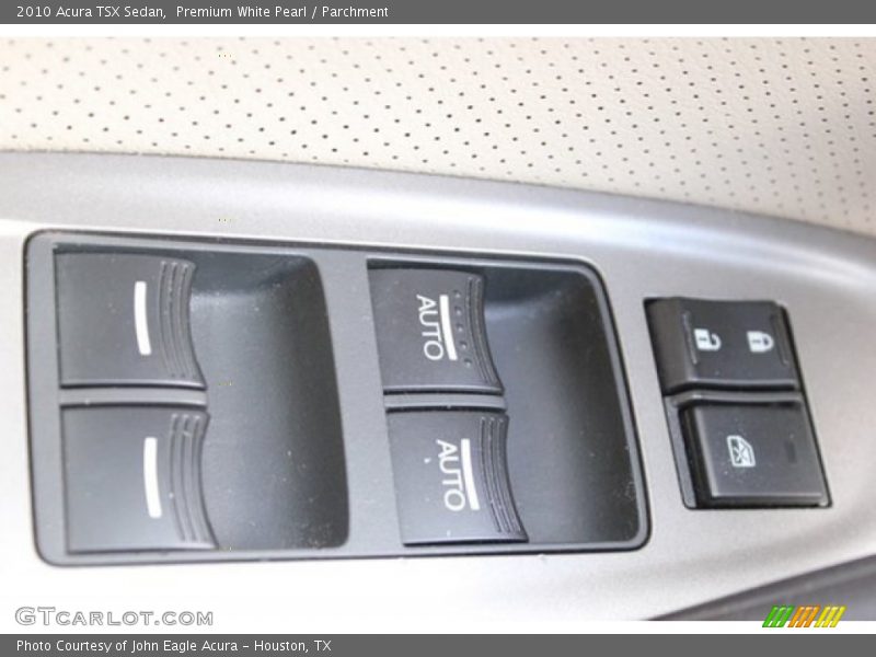 Premium White Pearl / Parchment 2010 Acura TSX Sedan