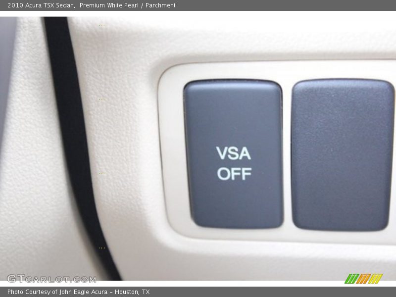 Premium White Pearl / Parchment 2010 Acura TSX Sedan