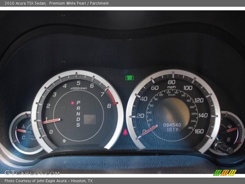 Premium White Pearl / Parchment 2010 Acura TSX Sedan