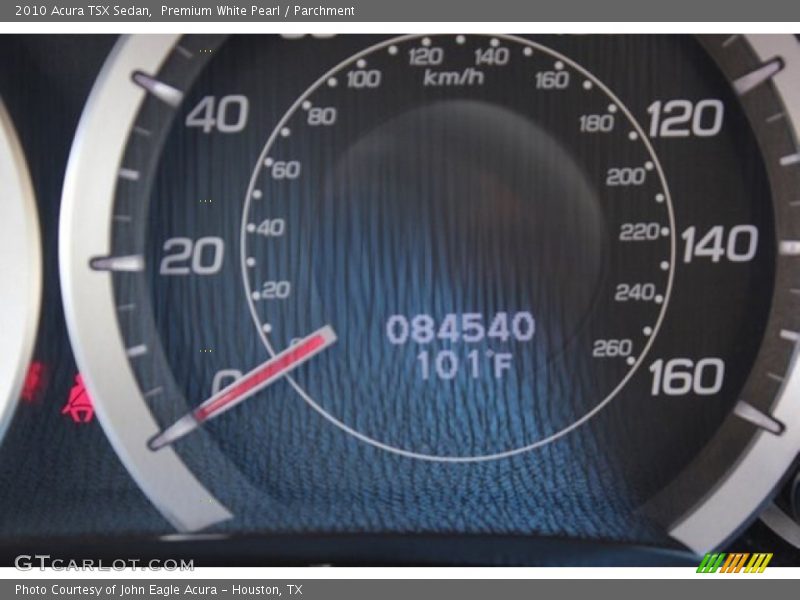Premium White Pearl / Parchment 2010 Acura TSX Sedan