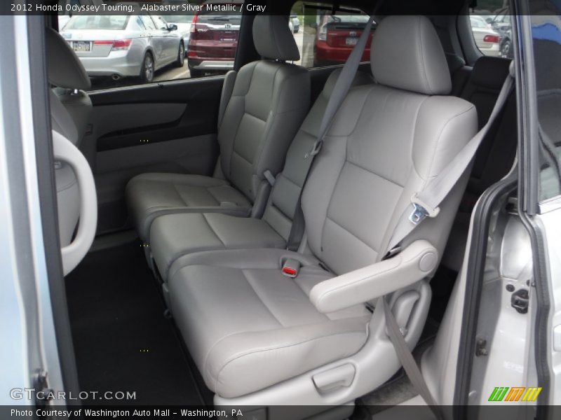 Alabaster Silver Metallic / Gray 2012 Honda Odyssey Touring