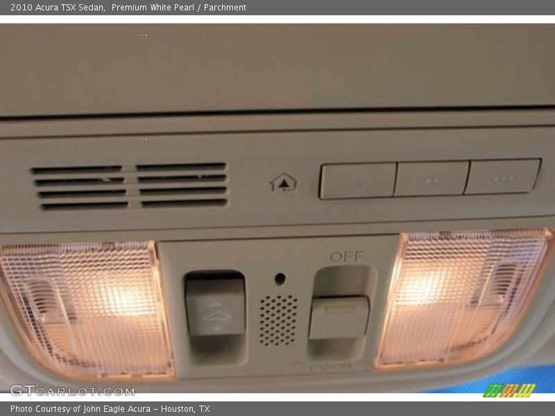 Premium White Pearl / Parchment 2010 Acura TSX Sedan