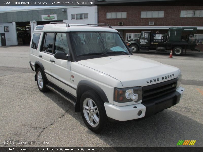 Chawton White / Alpaca Beige 2003 Land Rover Discovery SE