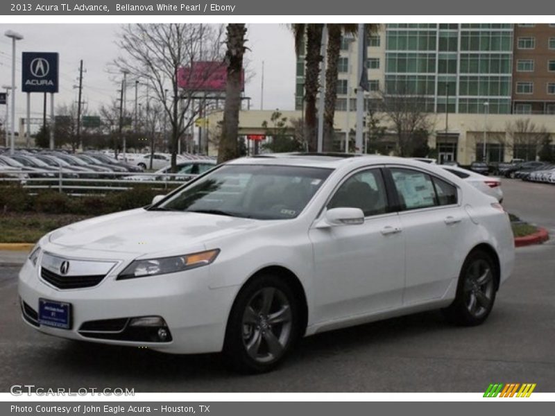 Bellanova White Pearl / Ebony 2013 Acura TL Advance