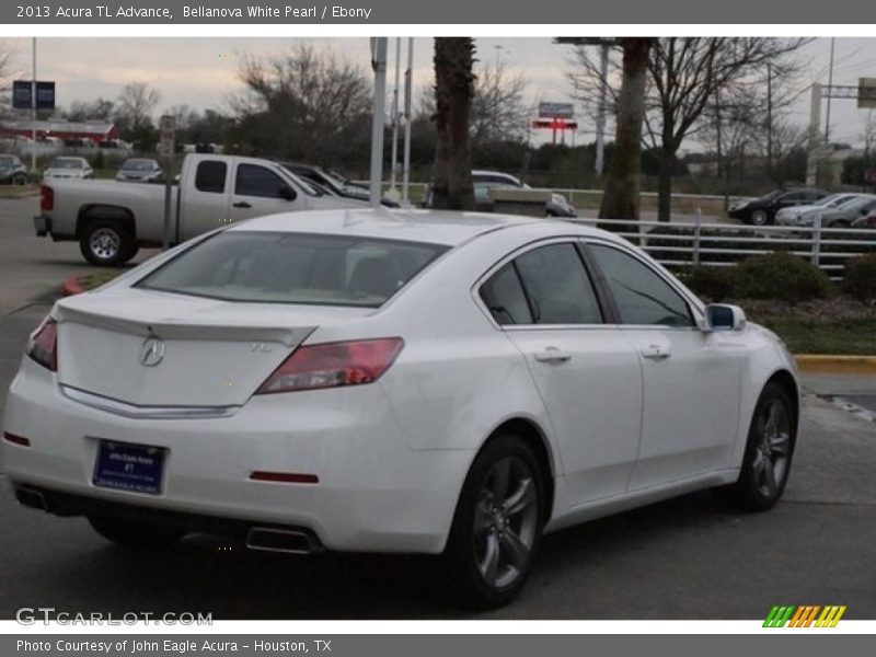 Bellanova White Pearl / Ebony 2013 Acura TL Advance