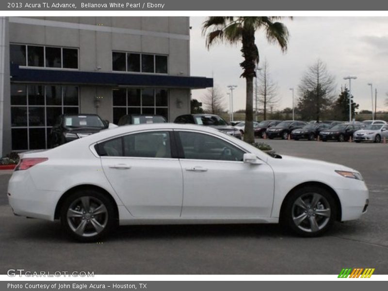 Bellanova White Pearl / Ebony 2013 Acura TL Advance