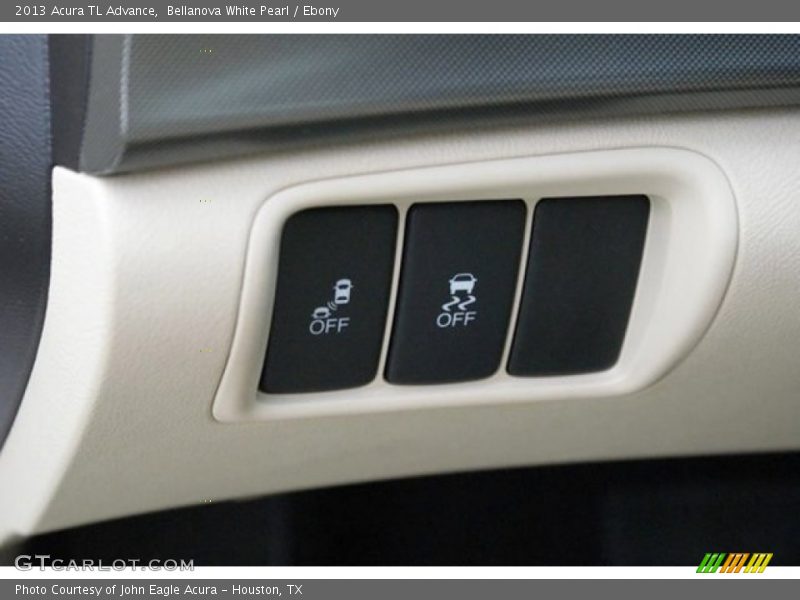 Bellanova White Pearl / Ebony 2013 Acura TL Advance