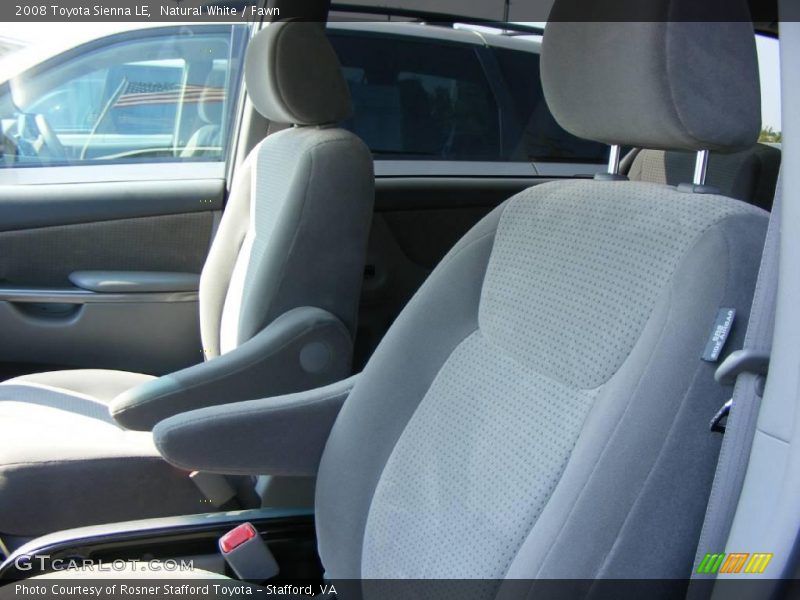 Natural White / Fawn 2008 Toyota Sienna LE