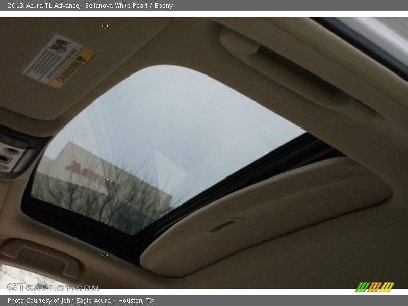 Bellanova White Pearl / Ebony 2013 Acura TL Advance