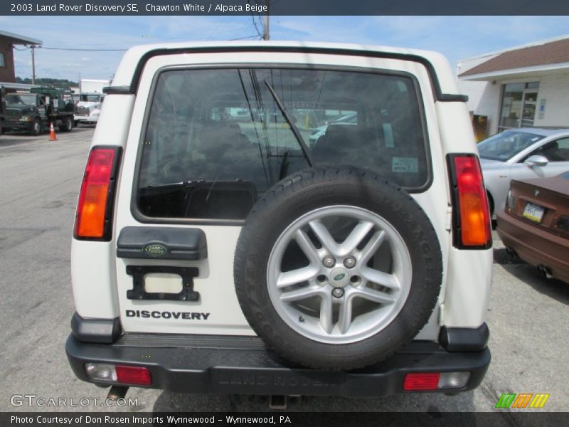 Chawton White / Alpaca Beige 2003 Land Rover Discovery SE