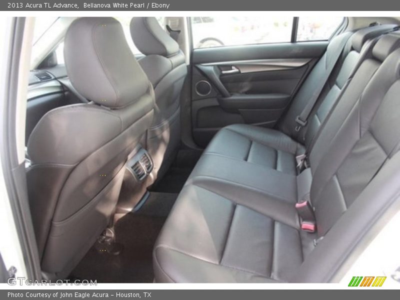 Bellanova White Pearl / Ebony 2013 Acura TL Advance