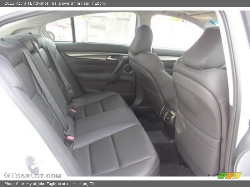 Bellanova White Pearl / Ebony 2013 Acura TL Advance