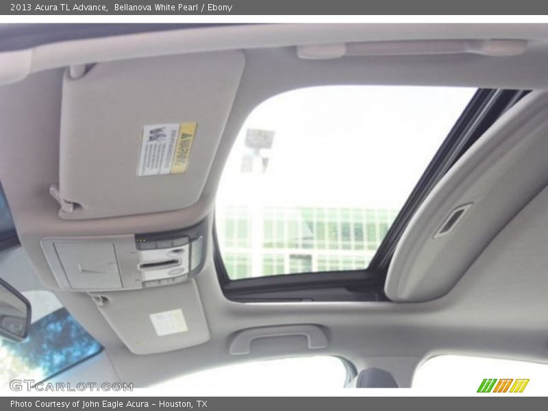 Bellanova White Pearl / Ebony 2013 Acura TL Advance