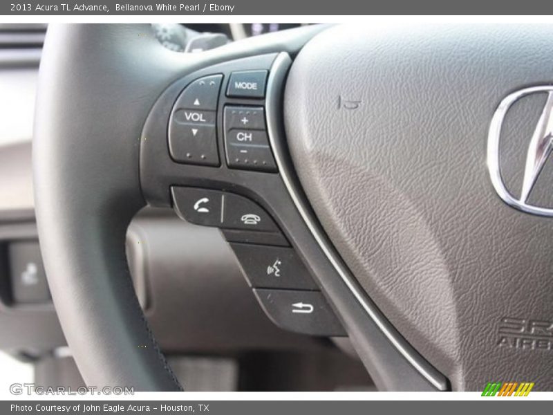 Bellanova White Pearl / Ebony 2013 Acura TL Advance