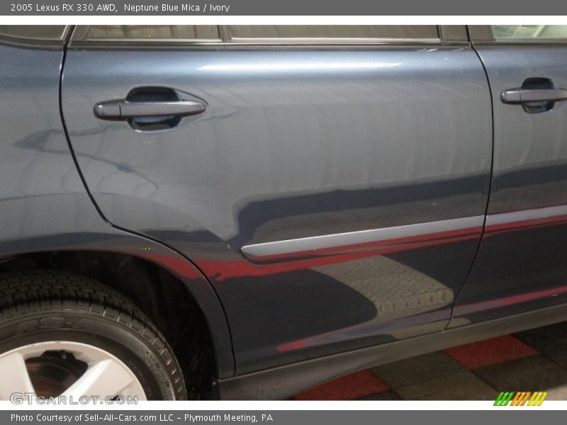 Neptune Blue Mica / Ivory 2005 Lexus RX 330 AWD