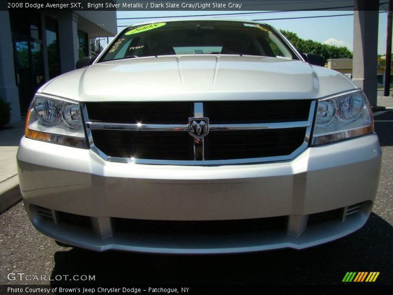 Bright Silver Metallic / Dark Slate Gray/Light Slate Gray 2008 Dodge Avenger SXT