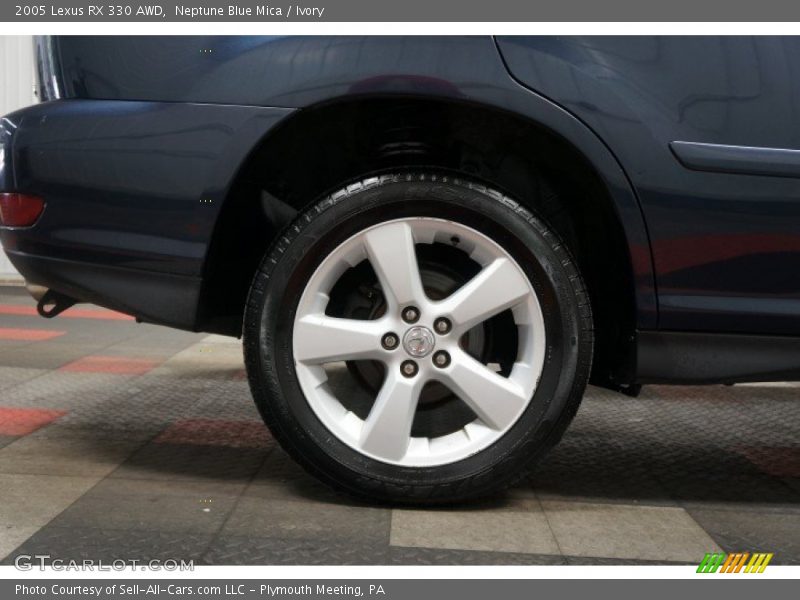 Neptune Blue Mica / Ivory 2005 Lexus RX 330 AWD