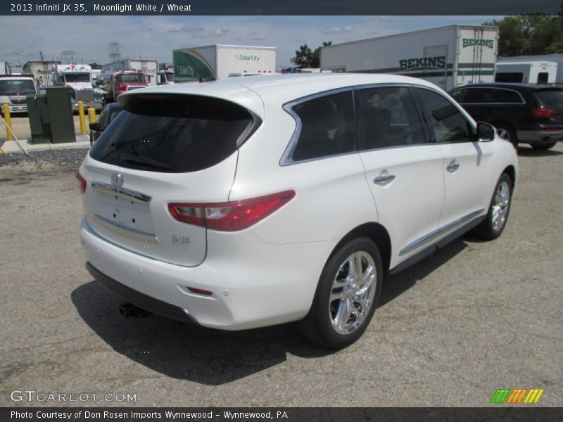 Moonlight White / Wheat 2013 Infiniti JX 35