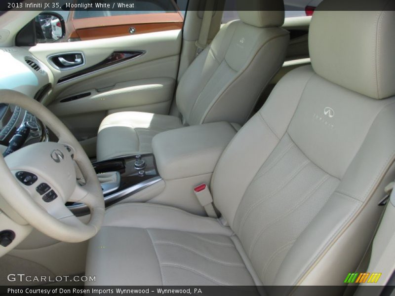 Moonlight White / Wheat 2013 Infiniti JX 35