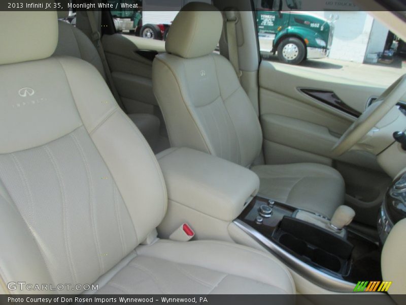 Moonlight White / Wheat 2013 Infiniti JX 35