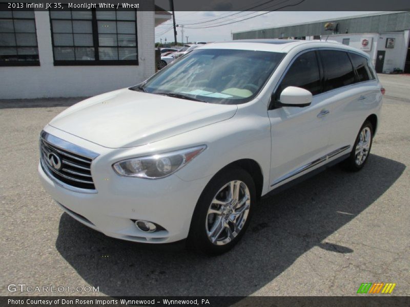 Moonlight White / Wheat 2013 Infiniti JX 35
