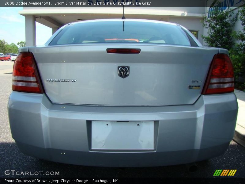 Bright Silver Metallic / Dark Slate Gray/Light Slate Gray 2008 Dodge Avenger SXT