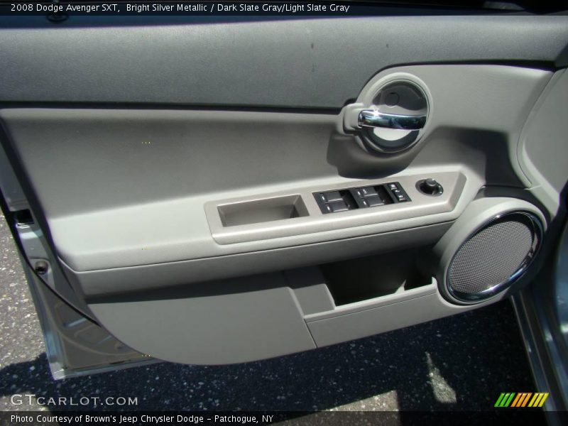 Bright Silver Metallic / Dark Slate Gray/Light Slate Gray 2008 Dodge Avenger SXT