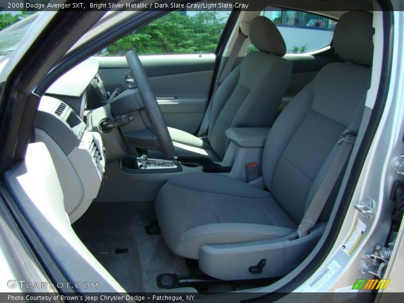 Bright Silver Metallic / Dark Slate Gray/Light Slate Gray 2008 Dodge Avenger SXT
