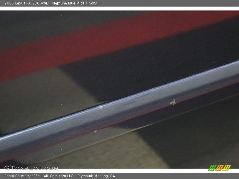Neptune Blue Mica / Ivory 2005 Lexus RX 330 AWD