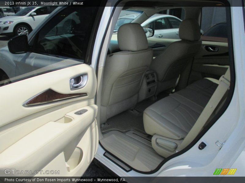 Moonlight White / Wheat 2013 Infiniti JX 35