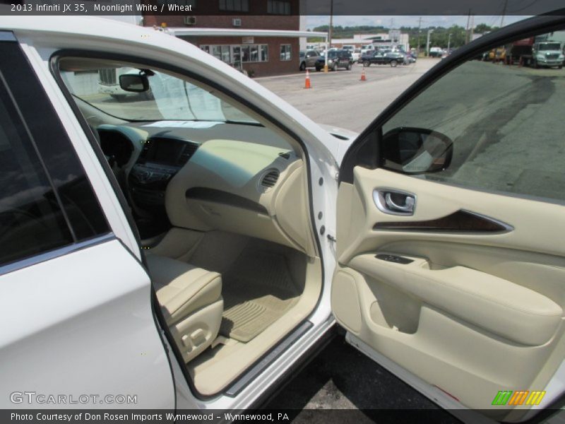 Moonlight White / Wheat 2013 Infiniti JX 35