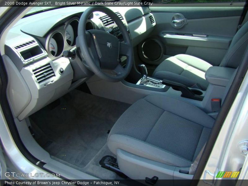 Bright Silver Metallic / Dark Slate Gray/Light Slate Gray 2008 Dodge Avenger SXT