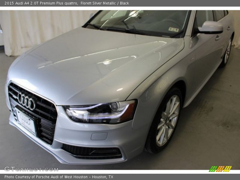 Florett Silver Metallic / Black 2015 Audi A4 2.0T Premium Plus quattro