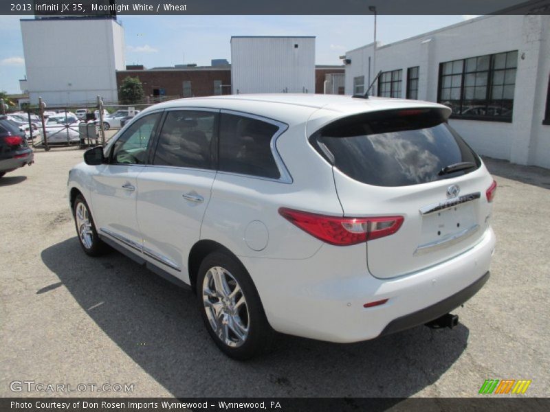 Moonlight White / Wheat 2013 Infiniti JX 35