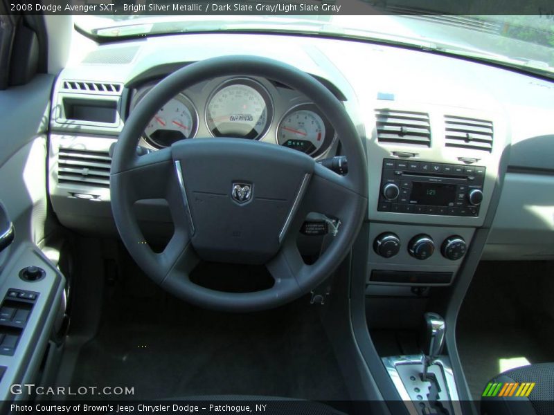 Bright Silver Metallic / Dark Slate Gray/Light Slate Gray 2008 Dodge Avenger SXT