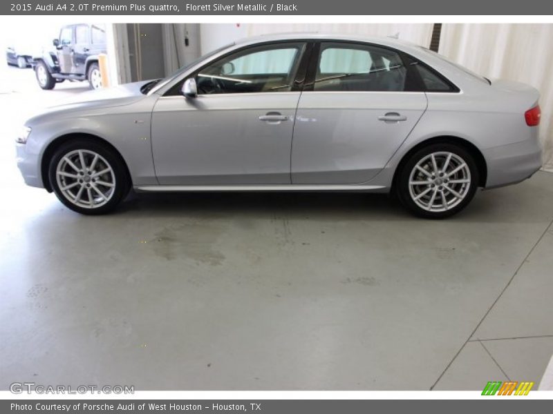 Florett Silver Metallic / Black 2015 Audi A4 2.0T Premium Plus quattro