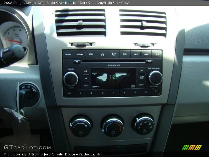 Bright Silver Metallic / Dark Slate Gray/Light Slate Gray 2008 Dodge Avenger SXT