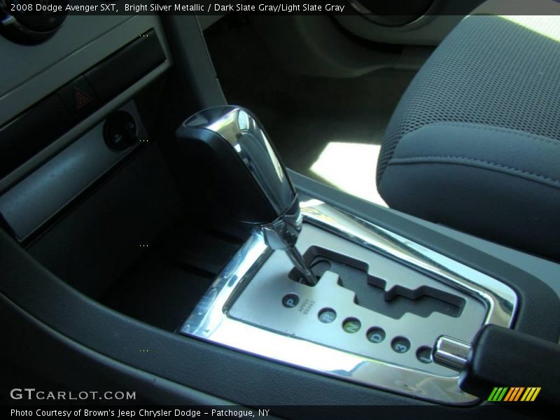 Bright Silver Metallic / Dark Slate Gray/Light Slate Gray 2008 Dodge Avenger SXT