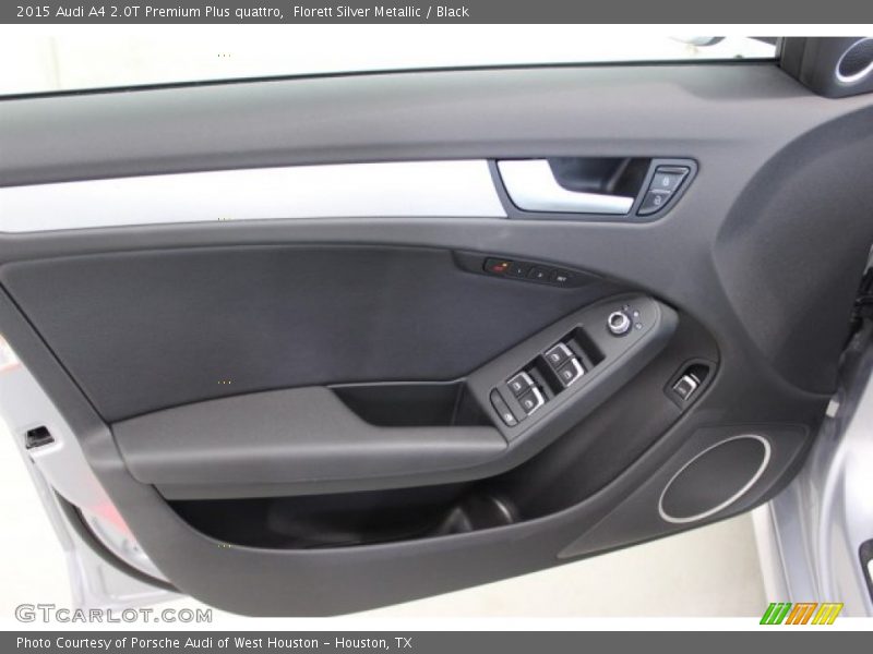 Florett Silver Metallic / Black 2015 Audi A4 2.0T Premium Plus quattro