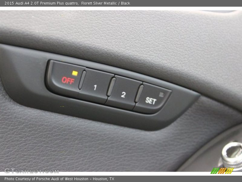 Florett Silver Metallic / Black 2015 Audi A4 2.0T Premium Plus quattro