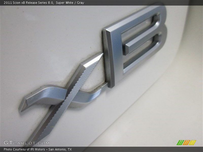 Super White / Gray 2011 Scion xB Release Series 8.0