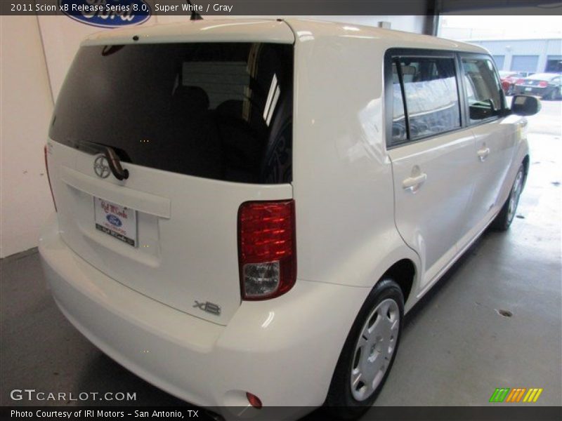 Super White / Gray 2011 Scion xB Release Series 8.0