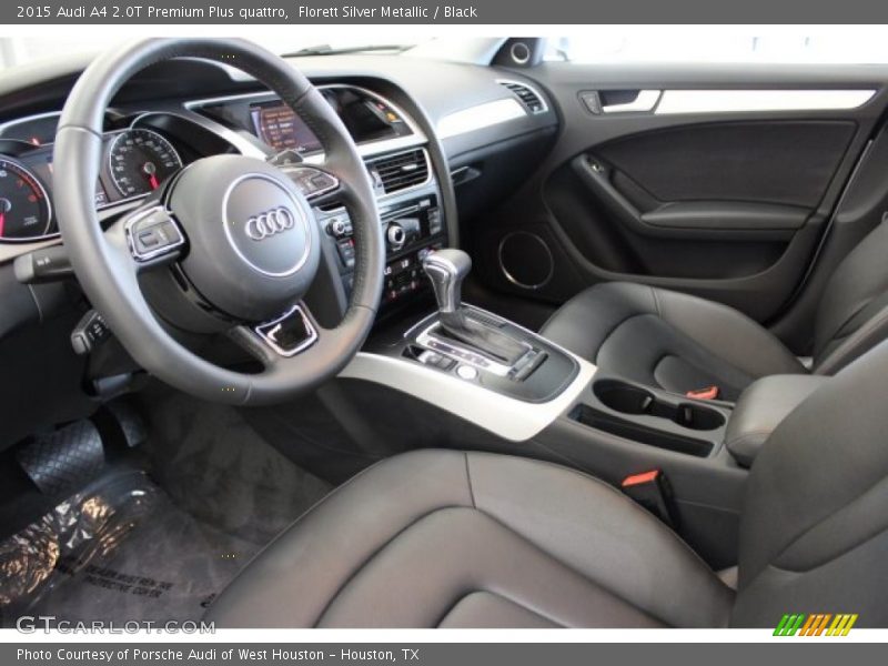 Florett Silver Metallic / Black 2015 Audi A4 2.0T Premium Plus quattro